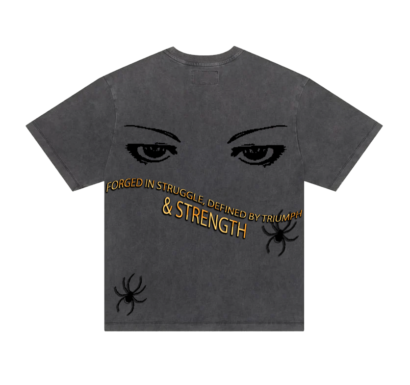 Redemption Fight Your Past Acid Wash Tshirt