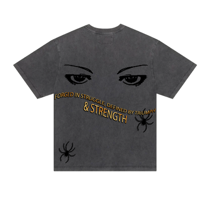 Redemption Fight Your Past Acid Wash Tshirt