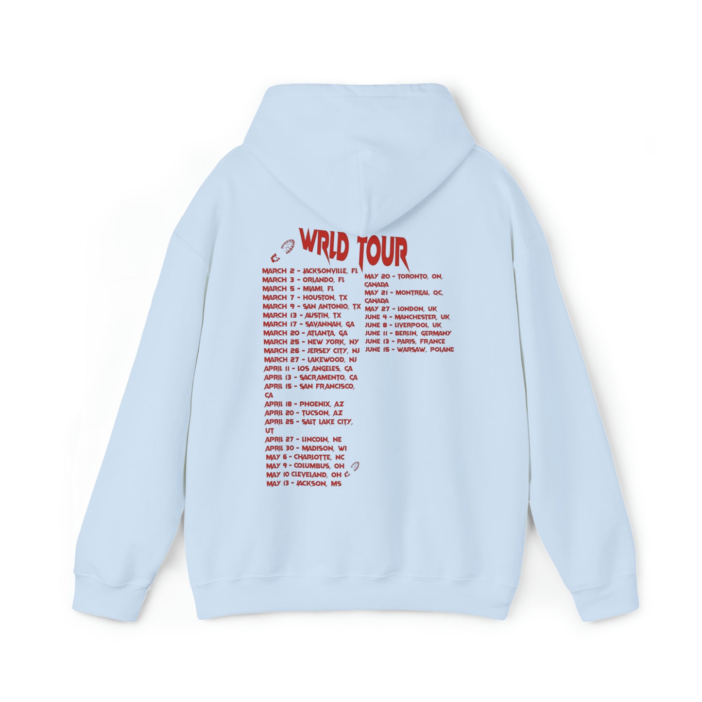 Redemption Wrld Tour Hooded Sweatshirt