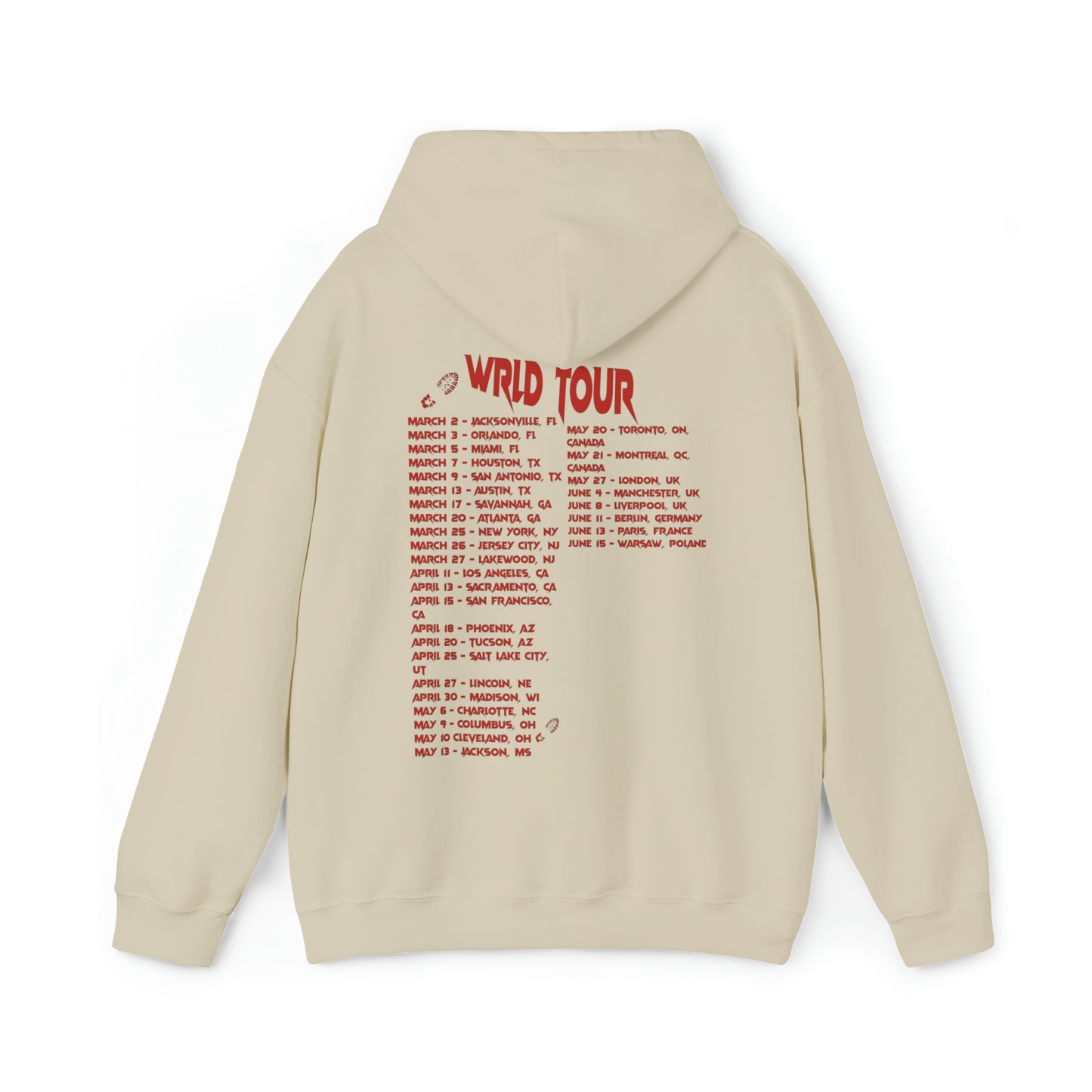 Redemption Wrld Tour Hooded Sweatshirt