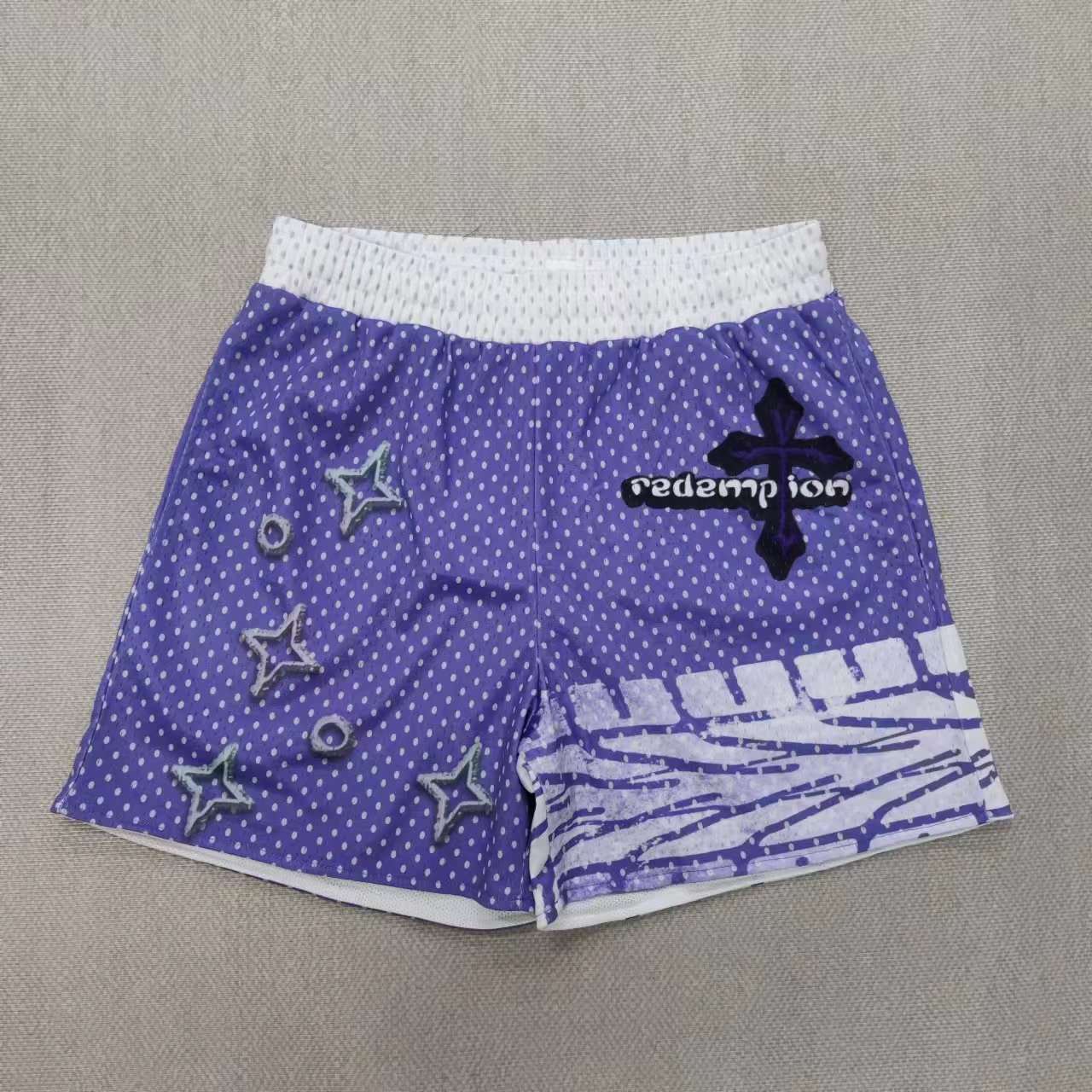 Purple Skid Mark Shorts