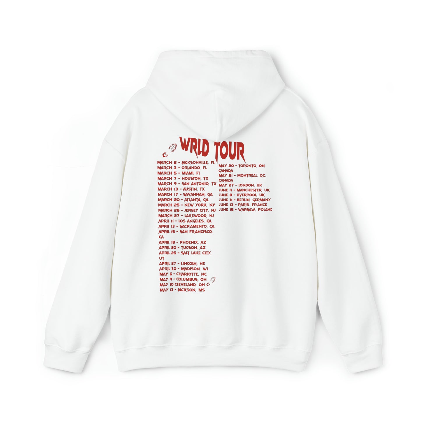 Redemption Wrld Tour Hooded Sweatshirt
