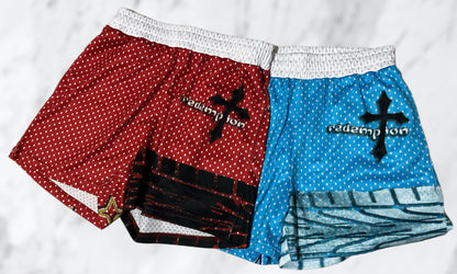 Red Skid Mark Shorts