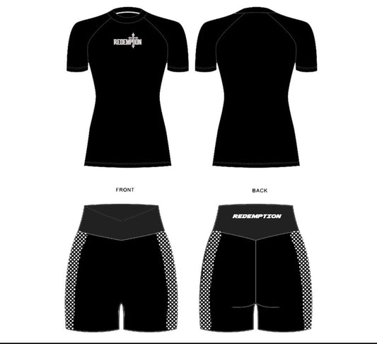 Womes 2 Piece Set Black