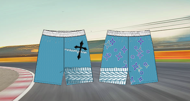 Redemption Redline Blue Shorts