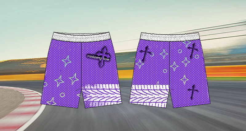 Redemption Redline Purple Shorts