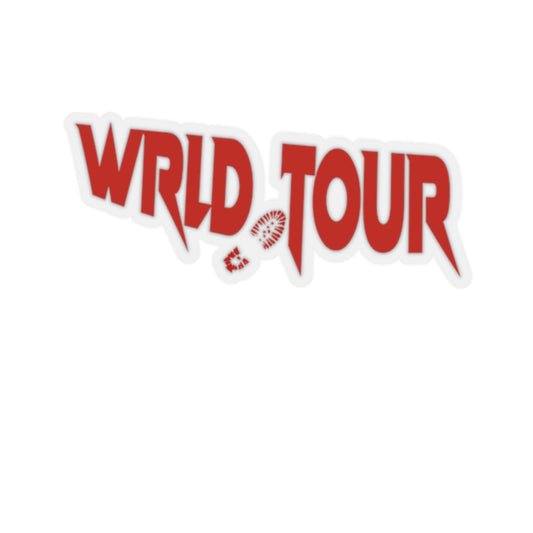 Wrld Tour Sticker